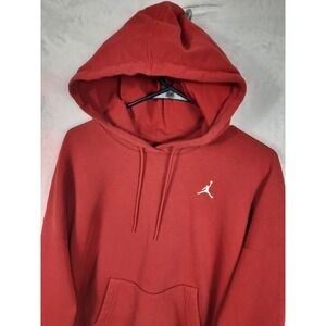 Jordan Mens Jumpman  Pullover Hoodie sweatshier Red Large